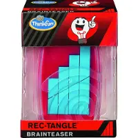 Thinkfun Tnk roliga Pocket Brainteasers - Rec -Tangle Puzzle Game och STEM -leksak fr pojkar och flickor i ldern 8 och uppt