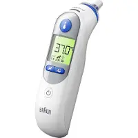 Braun ThermoScan 7+, IRT6525WE Infraröd febertermometer Förvärmd mätspets