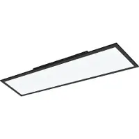 Eglo connect Smart taklampa Salobrena-Z, dimbar, Svart, Vardagsrum / matsal, Aluminium / grå / zink, Modern, Smarta hem taklampa