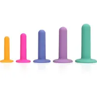 Loveline - dildo träningsset - 5 delar - färgglad