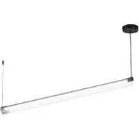 Wever & Ducre WEVER DUCRÉ LED-hänglampa Finelle 1.0 svart 2700K dimbar 1.0,, Svart, Vardagsrum / matsal, Glas, Modern, Markspotlights