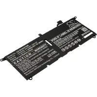 24hShop Batteri till Notebook, Bärbar dator för DELL XPS 13 9370, XPS9370-7002SLV m.fl.