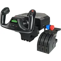 Saitek Flight Yoke System - Koppling och spjäll - kabelansluten - för PC