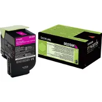 Lexmark 80C2SM0 / 80C2SME magenta toner 2.000 sidor