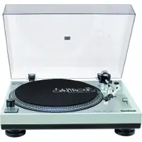 Omnitronic BD-1350, Remdriven DJ-skivtallrik, 33 1/3,45 RPM, -10 - 10%, 0,24%, Manuell, 50 dB