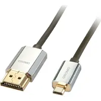 Lindy CROMO Slim A/D High Speed HDMI-kabel, 3m, 41678