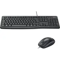 Logitech Desktop MK120 - Sats med tangentbord och mus - USB - USA, internationellt