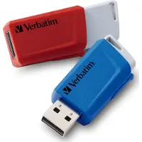 Verbatim Store N Click USB 3.0 2x 32GB red & blue