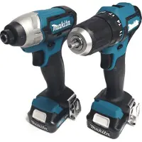 Makita Verktygspaket CLX224X (DF333D + TD110D); 12 V; 2x1,5 Ah batt.