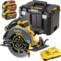 DeWalt Batteridriven cirkelsåg DCS579X2-QW; 54 V; 2x9,0 Ah batt.