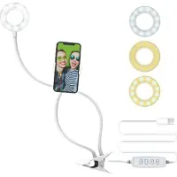 Digipower DP-VLR3, LED, 1,37 m, Vit, CE, USB, 7,62 cm