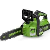 Greenworks Elkedjesåg GD24CS30; 24 V; 30 cm svärd (utan batteri och laddare)