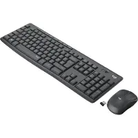 Logitech Mk295 Silent Trådlöst Tangentbord Och Mus Italienska