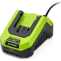 Fieldmann FDUZ 79100, Batteriladdare, 4000 Ah, 20 V, , Borr, Elektriskt multiverktyg, Eldriven skruvdragare, Borrhammare, Slipmachine, Svart, Grön