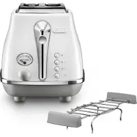 De'Longhi CTOC2103.W 2 skivor 900 W Vit