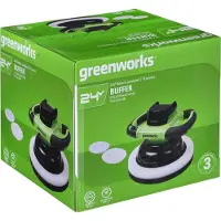 Greenworks G24BU10 polermaskin 24V - utan batteri och laddare