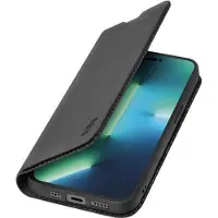 SBS TEBKLITEIP1461PK, Plånbok, Apple, iPhone 14 Pro, 15,5 cm (6.1), Svart