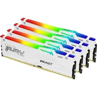 Kingston FURY Beast RGB, 64 GB, 4 x 16 GB, DDR5, 288-pin DIMM, Vit