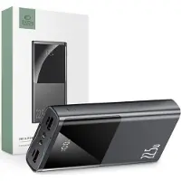 Tech-Protect Powerbank PB13 20000mAh 22.5W 2x USB-A/USB-C/Lightning med kabel - grå