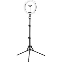 Glow Ringlampa 13" Bsc med stativ 10W