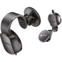 Forcell F-Grip MagFlex car window/board mount compatible with MagSafe black