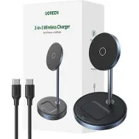 UGREEN Trådlös laddare 2in1 90668