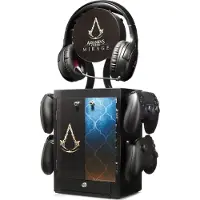 Games Official Assassin''s Creed - Mirage Gaming Locker, Hållare för spelskivor, Xbox, Svart, Kabel, 1 styck