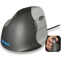 Evoluent VM4R ergonomisk vertikal USB-mus för högerhänta