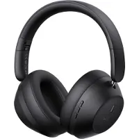 Baseus Bass 30 Max On-Ear trådlösa hörlurar med Bluetooth 5.3 - Svart