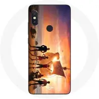 CAPACHEAP Coque pour Xiaomi Redmi Note 5 Pro One Piece Affiche Equipages Saison 1