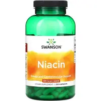 Swanson Health , Niacin, 500 mg, 250 kapslar