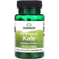 Swanson Health Swanson, Full Spectrum Kale, 400 mg, 60 Veggie Capsules