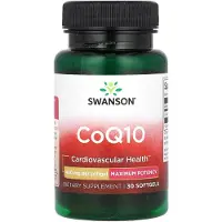 Swanson Health , CoQ10, Maximum Potensitet, 400 mg, 30 Softgels