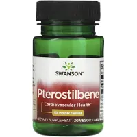 Swanson Health , Pterostilbene, 50 mg, 30 Veggie kapslar