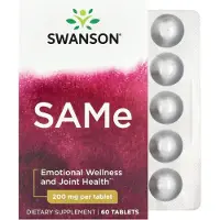 Swanson Health Samma, 400 mg, 60 tabletter (200 mg per tablett)