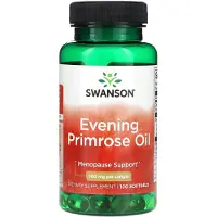 Swanson Health Nattljusolja, 500 mg, 100 mjukgeler