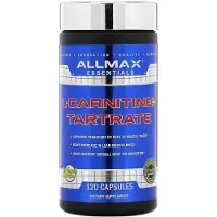 Allmax nutrition ALLMAX, essential ingredients, l-carnitine + tartrate, 120 capsules