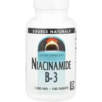 Source naturals Source Naturals, Niacinamide B-3, 1,500 mg, 100 tablets