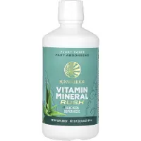 Sun Warrior , Vitamin Mineral Rush, Aloe Vera Super Juice, 30 fl oz (887 ml)