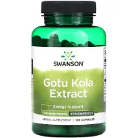 Swanson Health , Gotu Kola extrakt, 100 mg, 120 kapslar