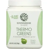 Sun Warrior , Shape, Thermo Greens, Grönt Äpple, 210 g (210 g)