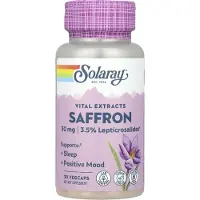 Solaray Saffron Kapslar 30 Enheter