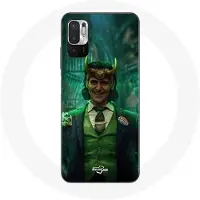 MANIACASE Coque pour Xiaomi Redmi Note 10T 5G Loki Thor Ragnarok avec Casque Affiche Personnage Série Saison 1