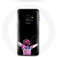 CAPACHEAP Coque pour Samsung Galaxy S9 Plus Formule 1 Sergio Pérez Mendoza gagné la course