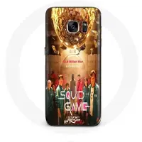 CAPACHEAP Coque Samsung Galaxy S7 Squid Game Série joueurs