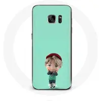 CAPACHEAP Coque pour Samsung Galaxy S6 BTS TinyTAN Animation Jimin