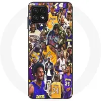 MANIACASE Coque pour Samsung Galaxy A22 5G kobe bryant all generations champion NBA