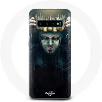 CAPACHEAP Coque pour Samsung Galaxy S10 Edge Vikings Ragnar Lothbrok Méchant Série Saison 5