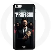 MANIACASE Skal Iphone 7 - Professorn - La Casa De Papel - Mjukt - Inspirerad design - Svart