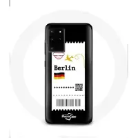 MANIACASE Coque pour Samsung Galaxy S11 Plus Billet d'avion Berlin